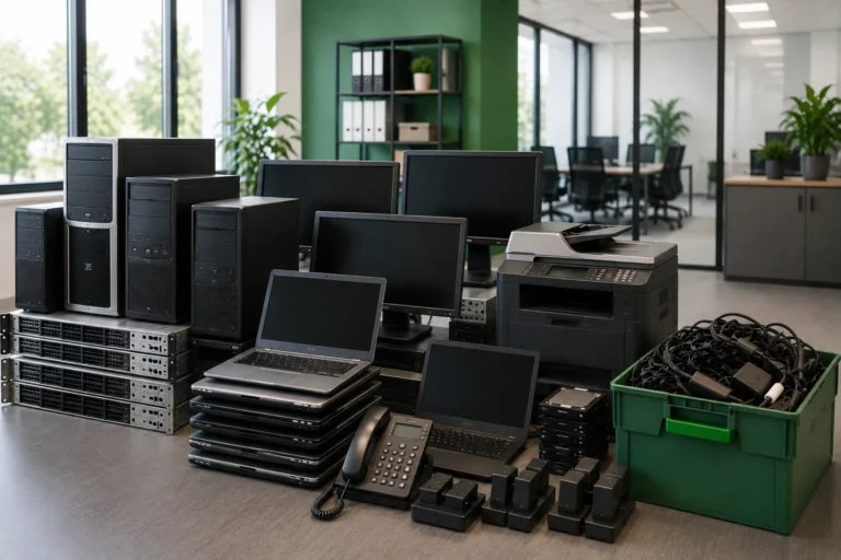 Reciclaje de equipos de cómputo para empresas
